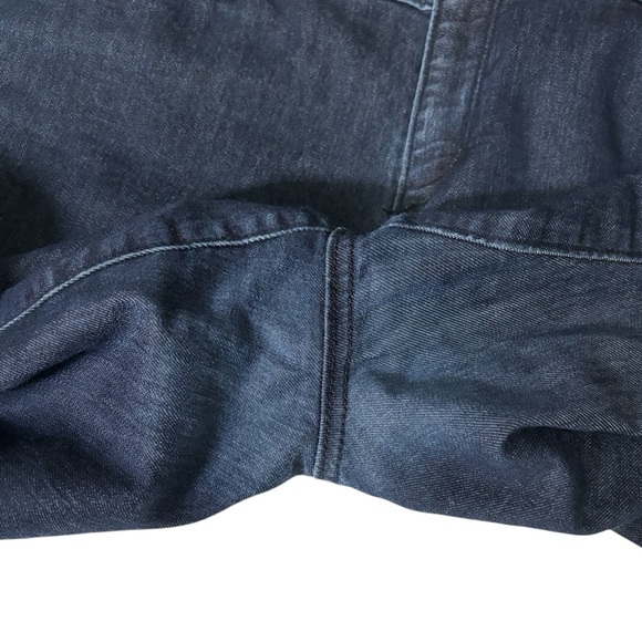 Loft Modern Skinny Dark Blue Jeans Women's Size 32/14 - Picture 5 of 15